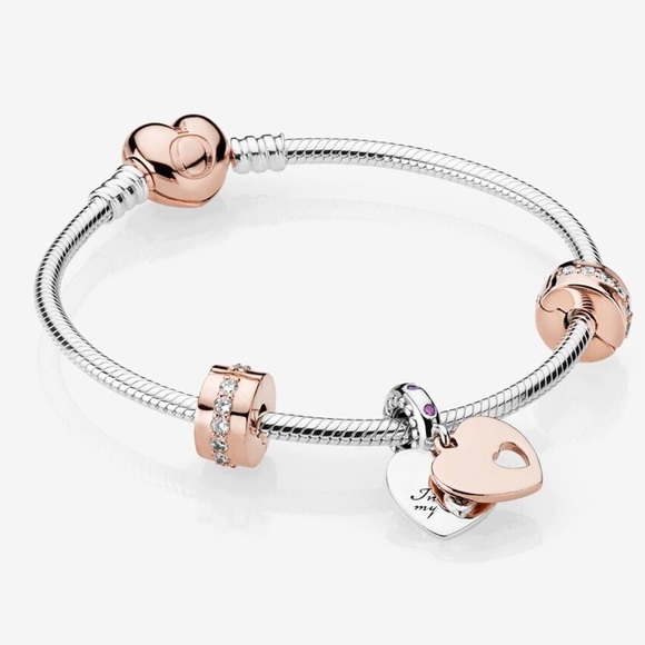 Pandora Jewelry Pandora In My Heart Bracelet Gift Set Pandora Rose